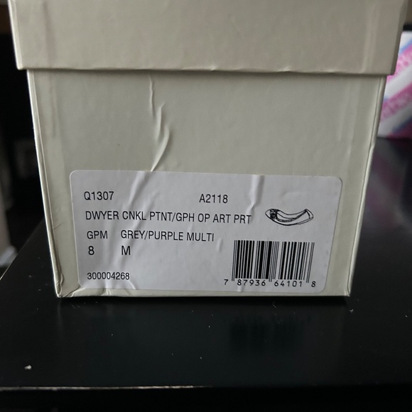 Coach Gray Patent Leather Ballet Flats Size 8 - Picture 8 of 8